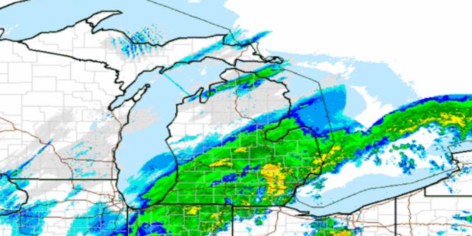 Winter storm with freezing rain to hit Michigan Watch live radar