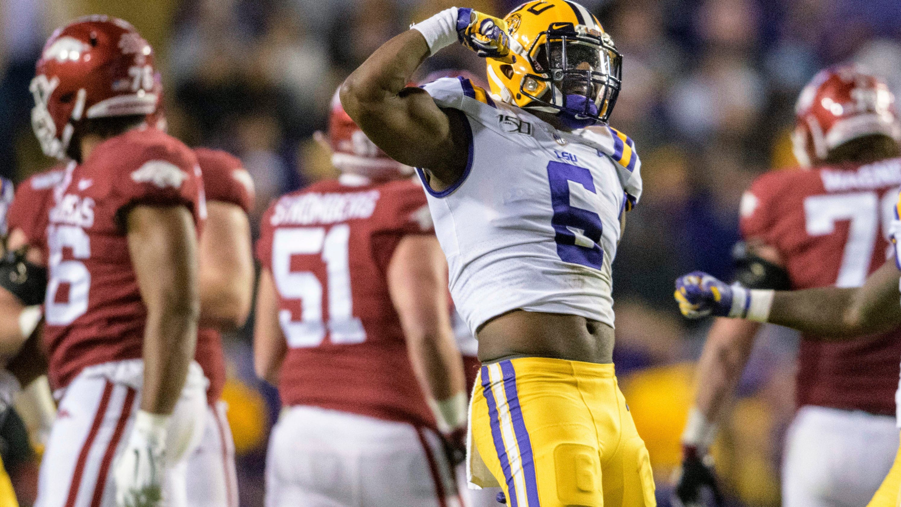 LSU Draft Tigers are 5 away from breaking 7round record of 14 picks