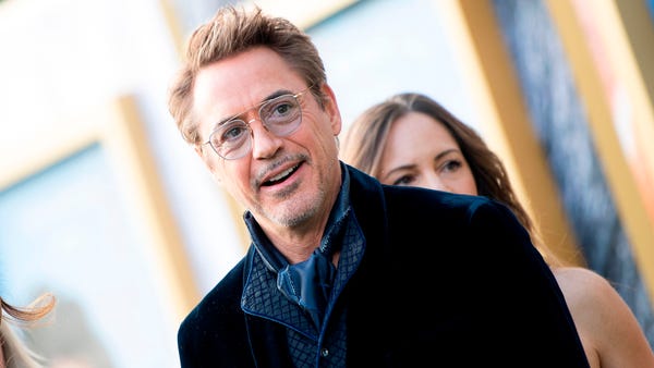 Star of "Dolittle" Robert Downey Jr., who also pro
