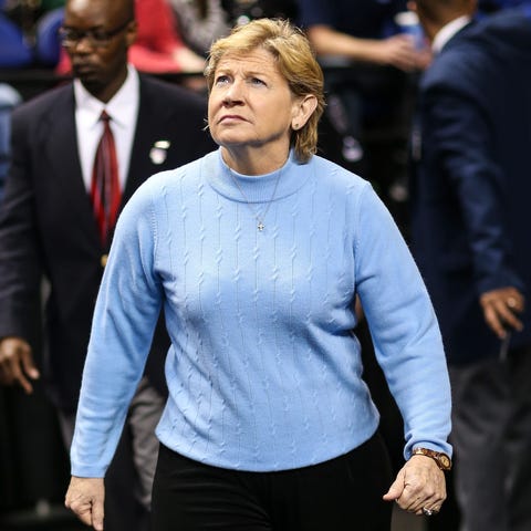 Sylvia Hatchell, shown here in 2015, coached the N