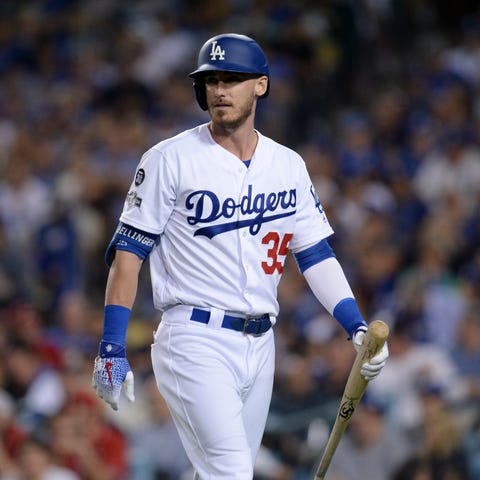 Cody Bellinger during the 2019 NLDS.