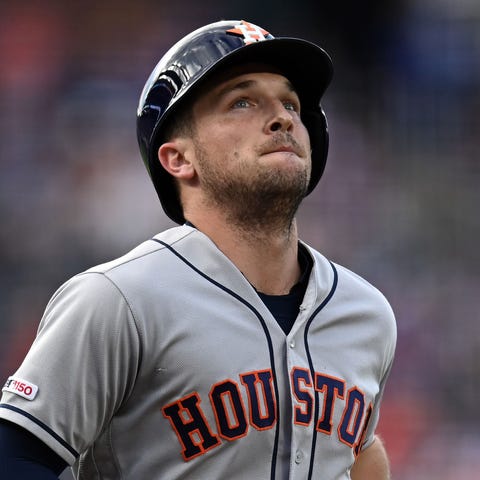 Alex Bregman debuted for the Astros in 2016.