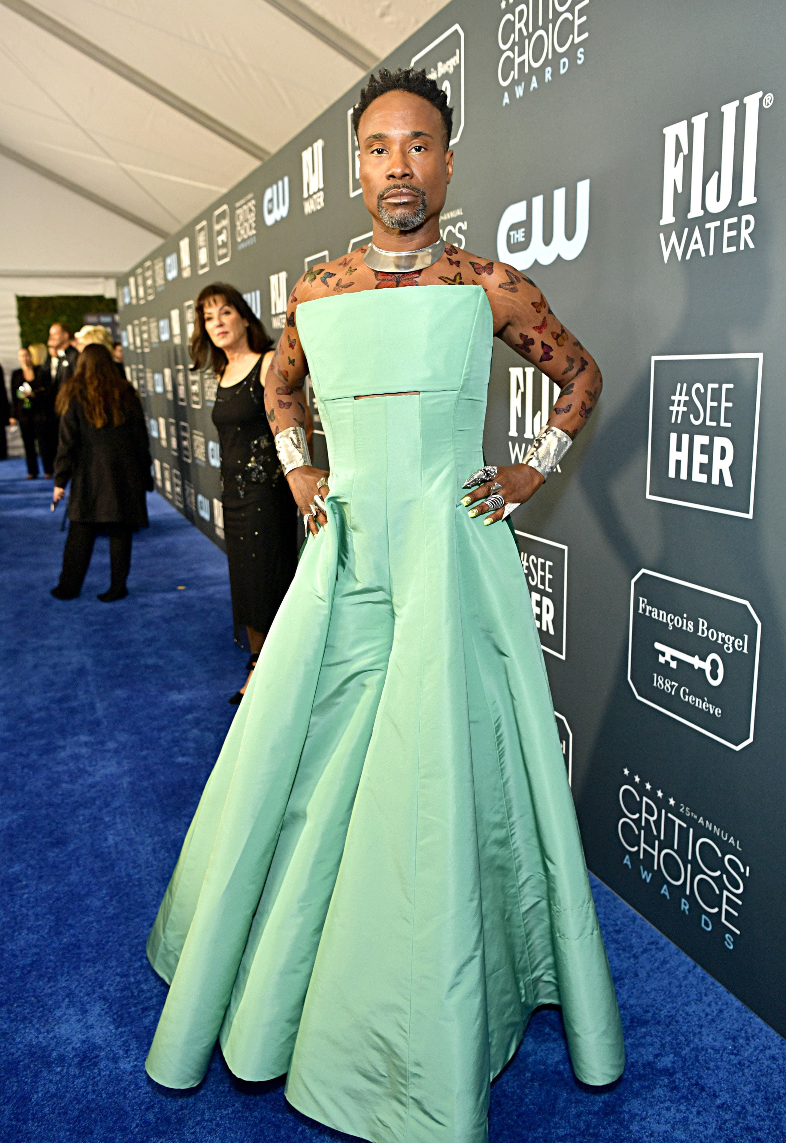 Critics Choice Awards Billy Porter Explains His Butterfly Tattoos