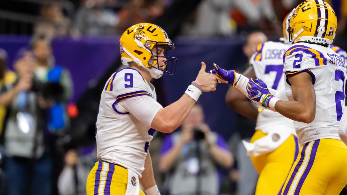 Joe Burrow To Cincinnati Bengals Tweets Accompany Lsu Cfp Title Win