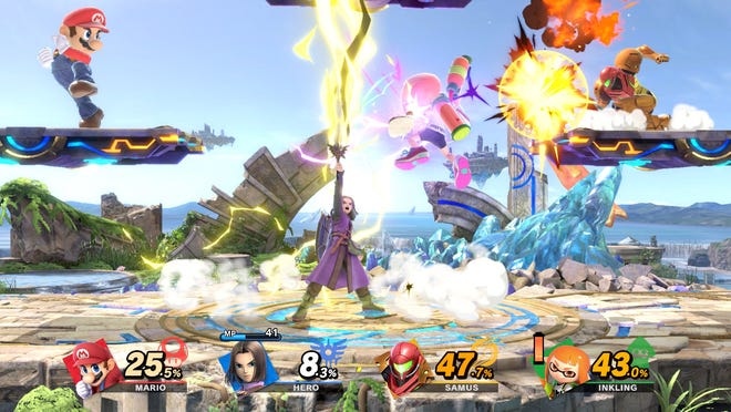 Super Smash Bros. Ultimate for the Nintendo Switch.