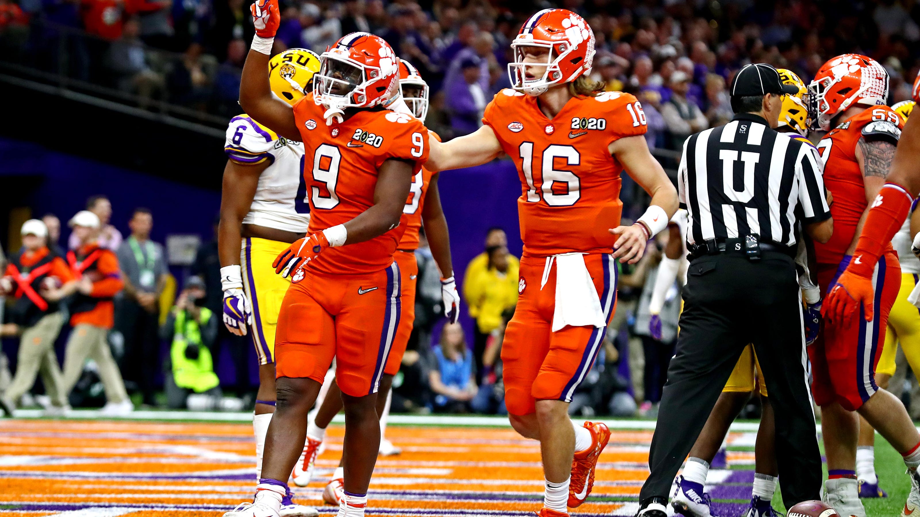 Clemson football starts spring practice on title quest with young team