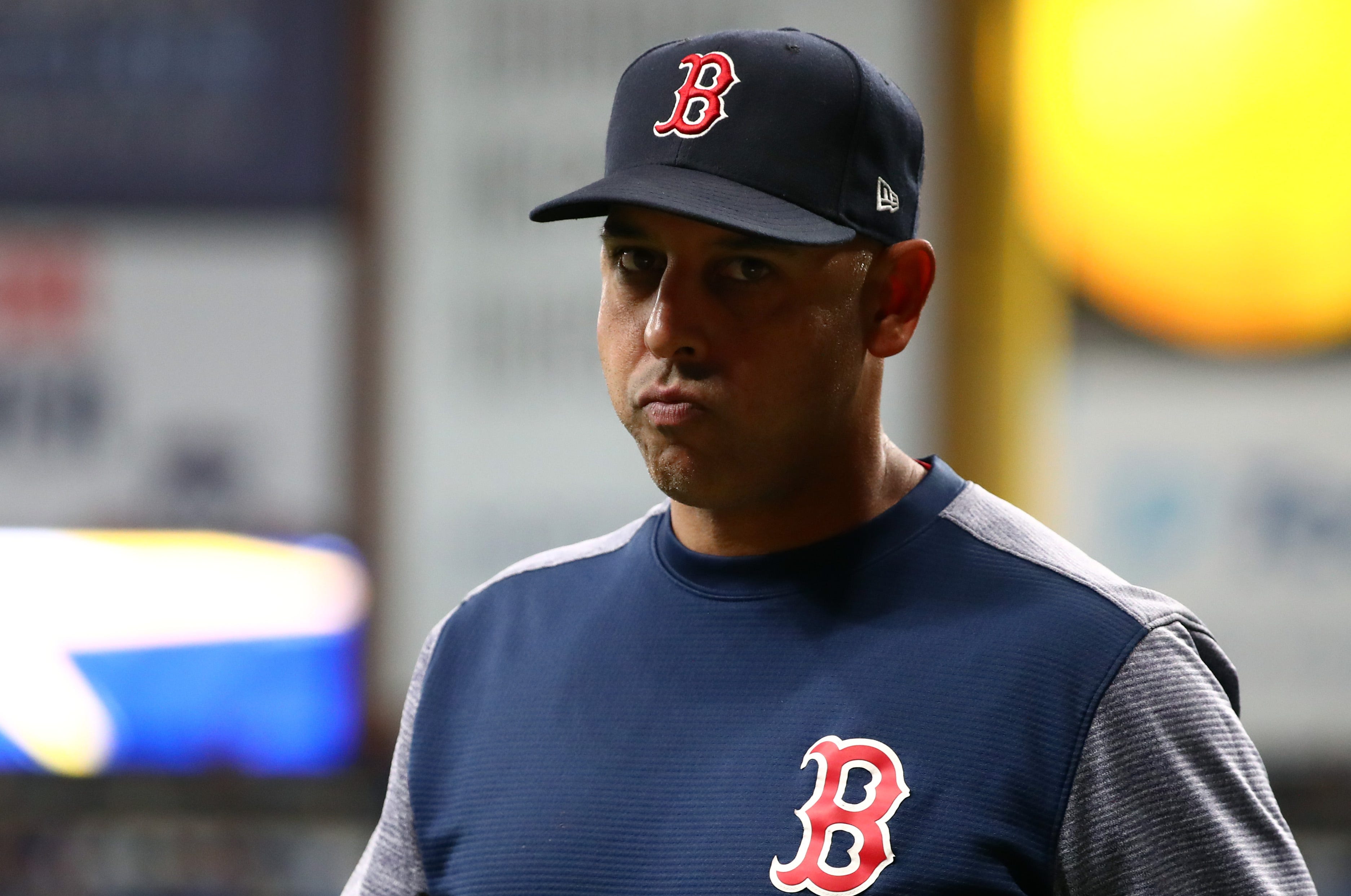 alex cora red sox jersey