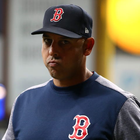 Alex Cora was named Red Sox manager before the 201