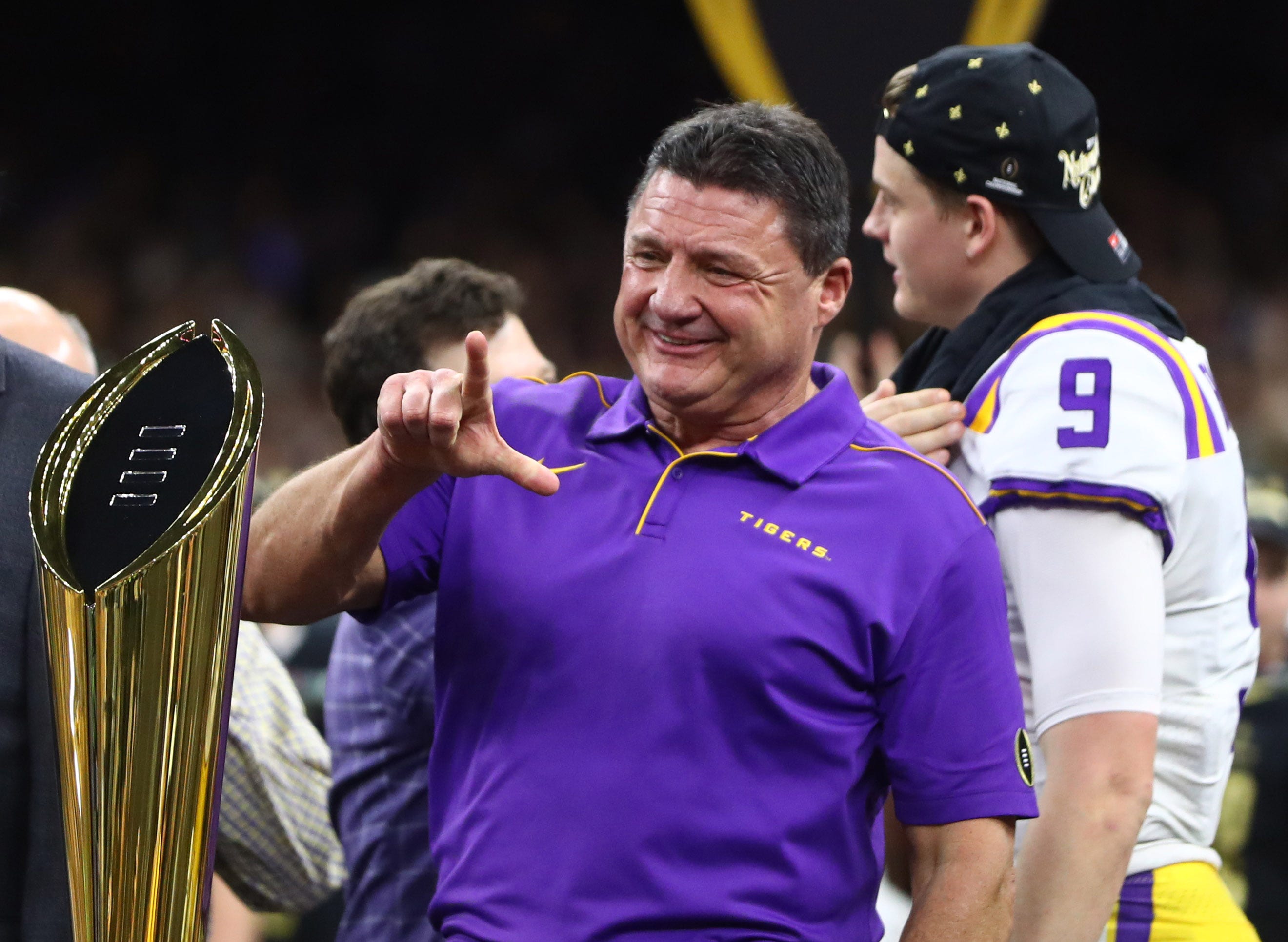 lsu coaches polo