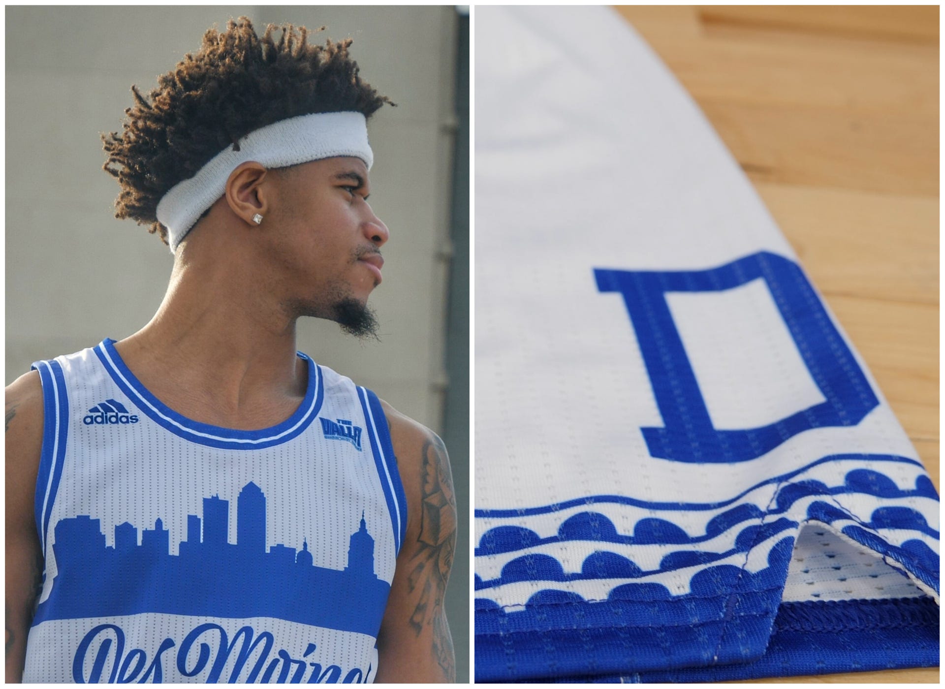 drake university throwback jersey