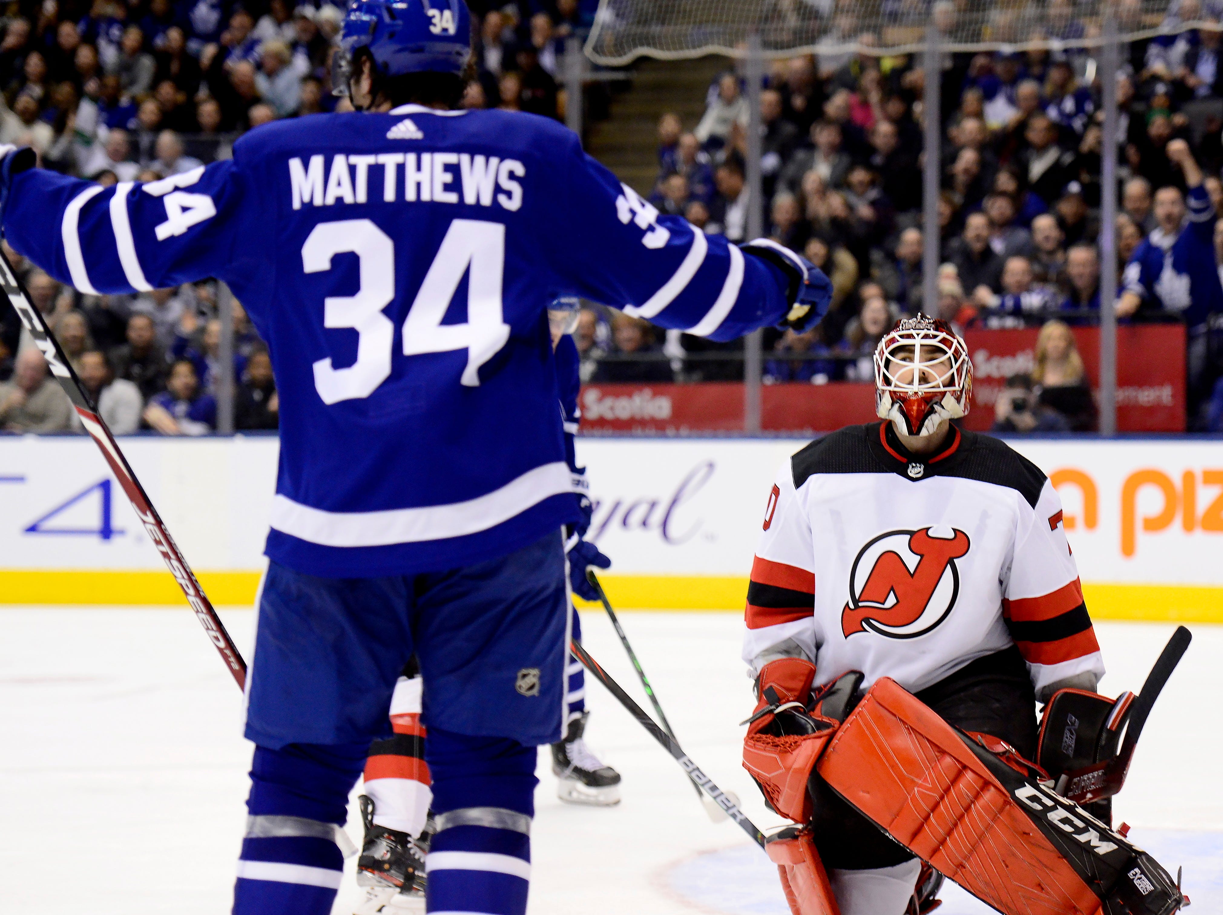 NJ Devils lose to Toronto Maple Leafs