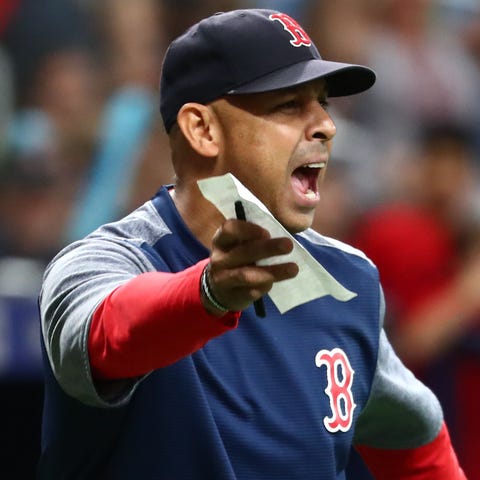 Alex Cora spent two seasons as Boston's manager.