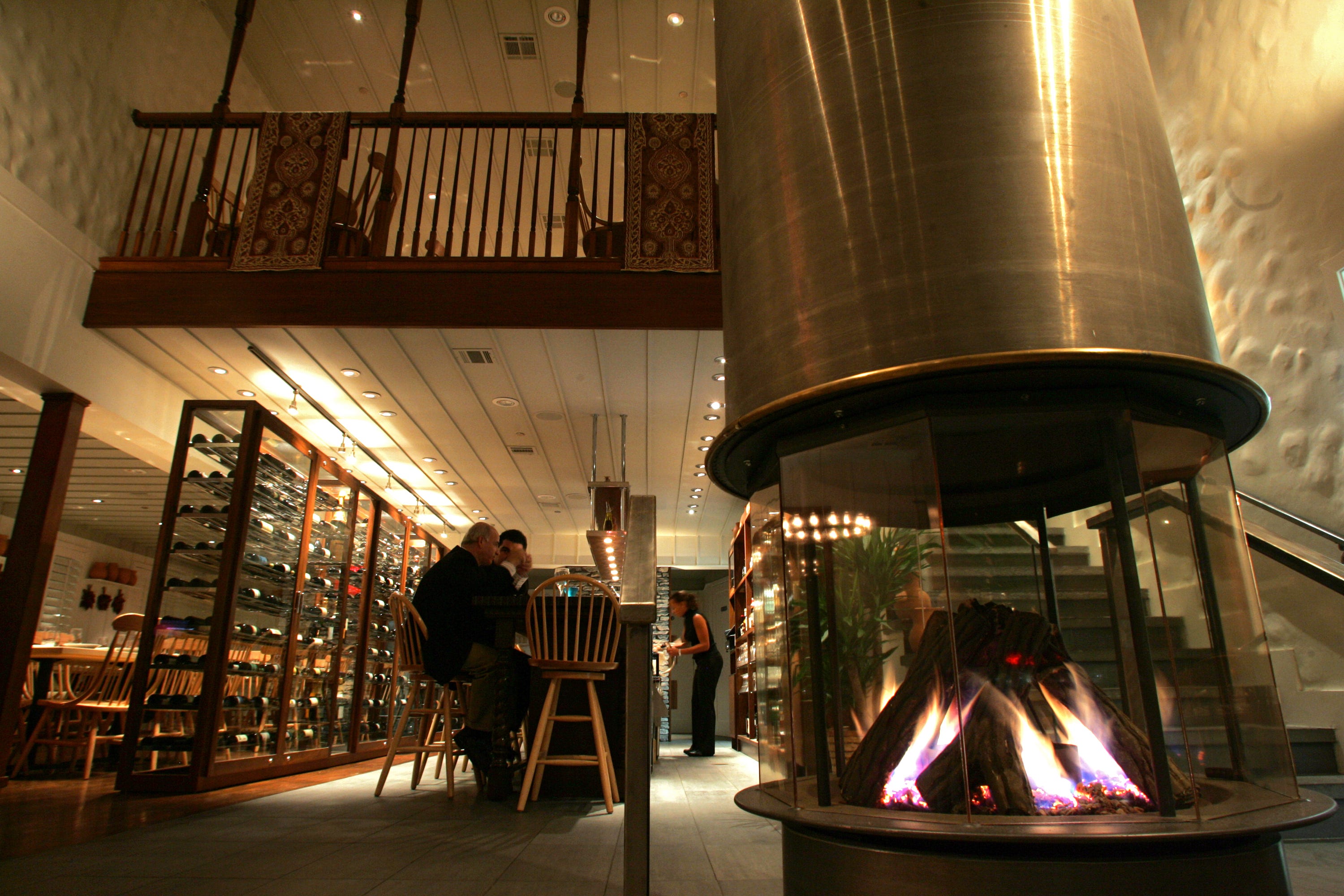34213 Axia is a new Greek restaurant in Tenafly with a comfortable bar area and wood burning fireplace. - Thomas E. Franklin