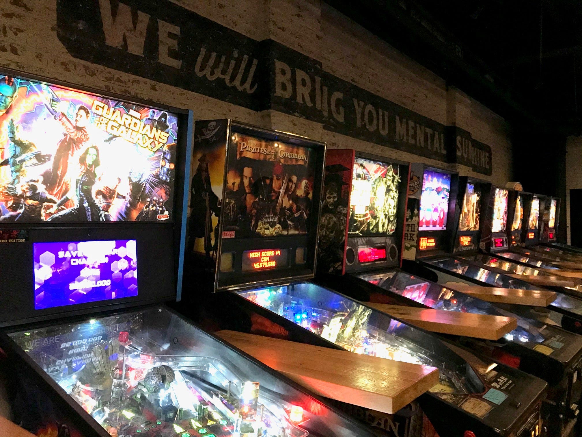 electronic bar games