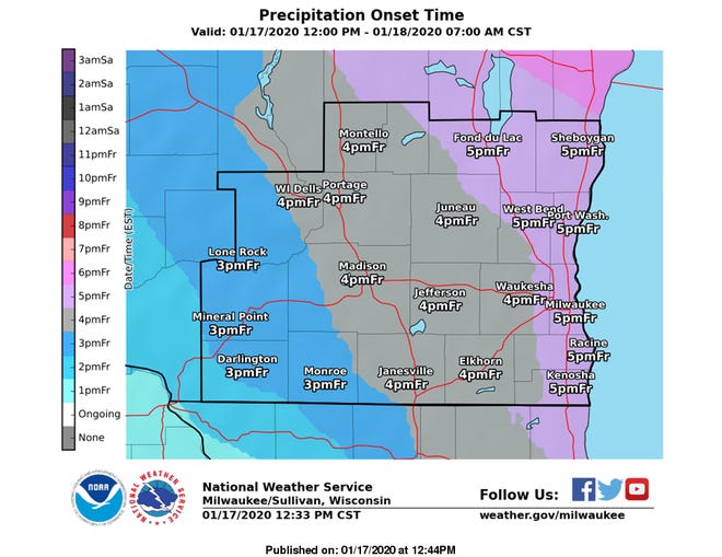 Milwaukee weather: Snow begins Friday evening in metro area