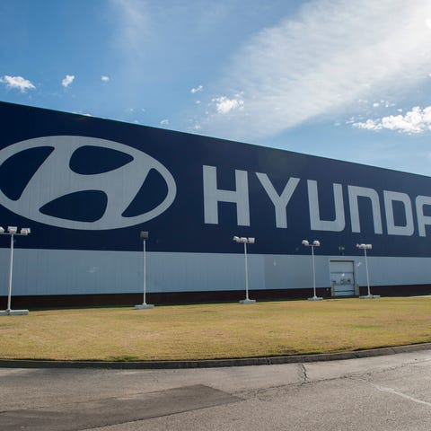 The Hyundai Motor Manufacturing plant in Montgomer