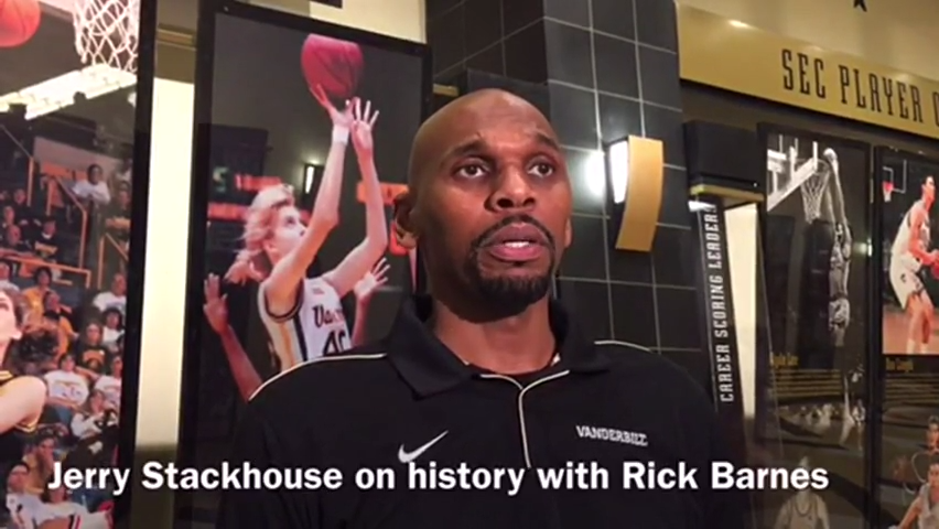 Jerry Stackhouse Recalls Rick Barnes Infamous Dust Up With Dean