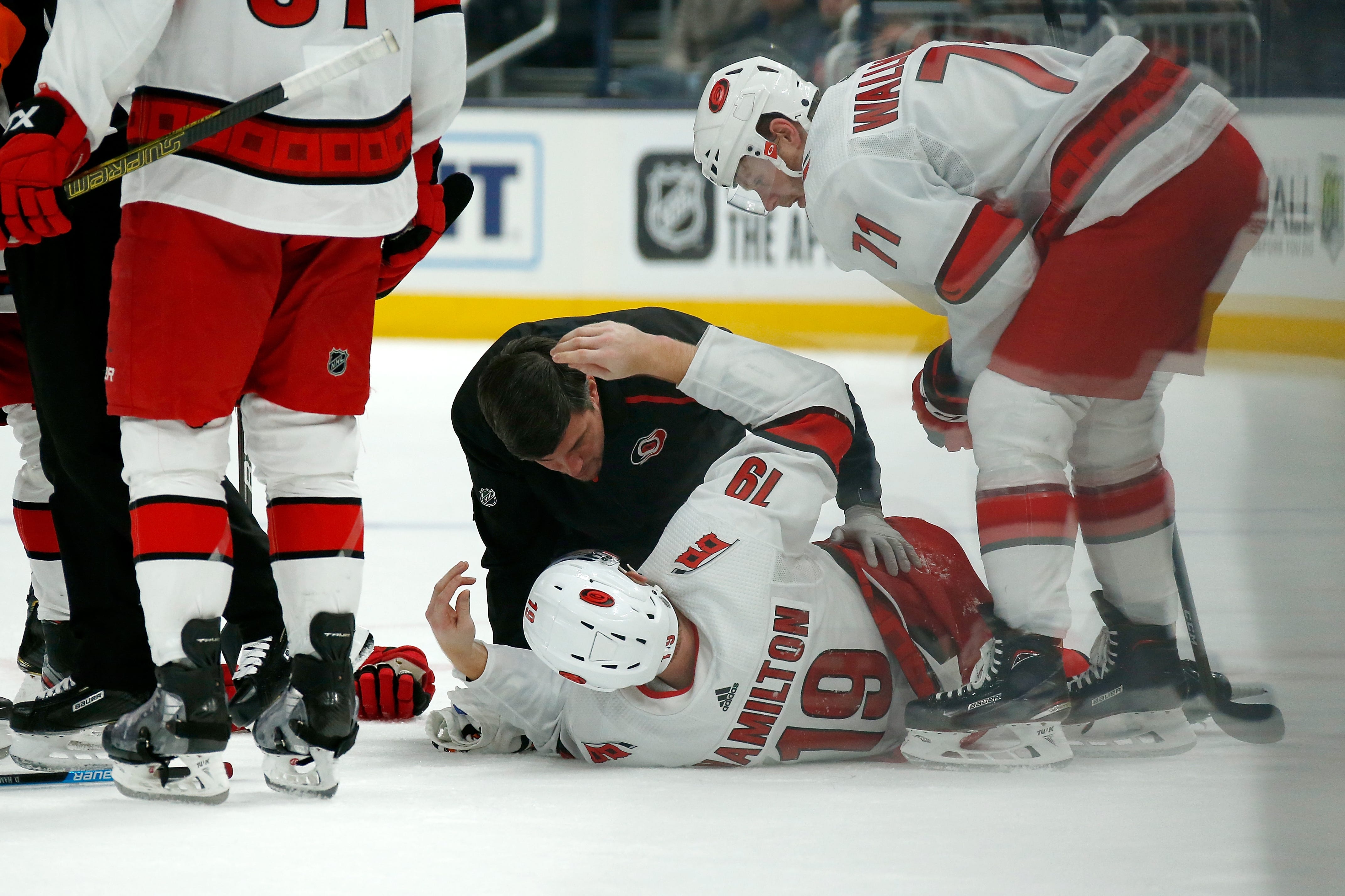 broken leg nhl