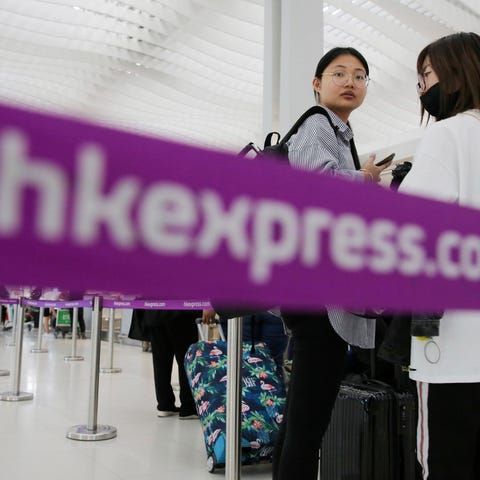 The airline Hong Kong Express has apologized for r