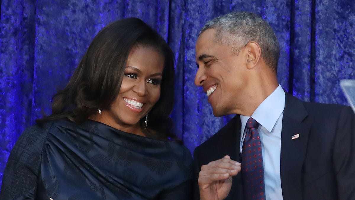 Former U.S. President Barack Obama had a sweet message for Michelle Obama on her 56th birthday.