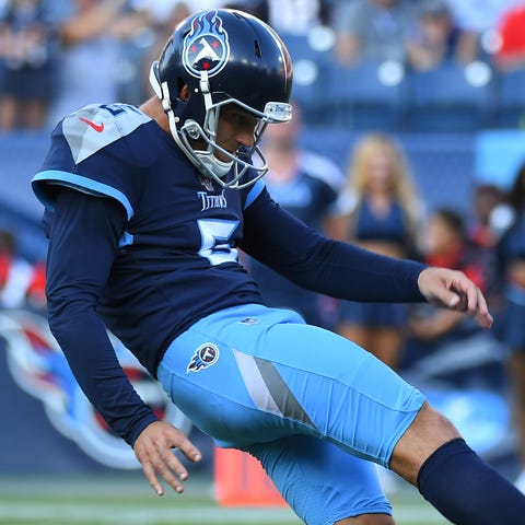 Titans P Brett Kern was all-pro for the first time