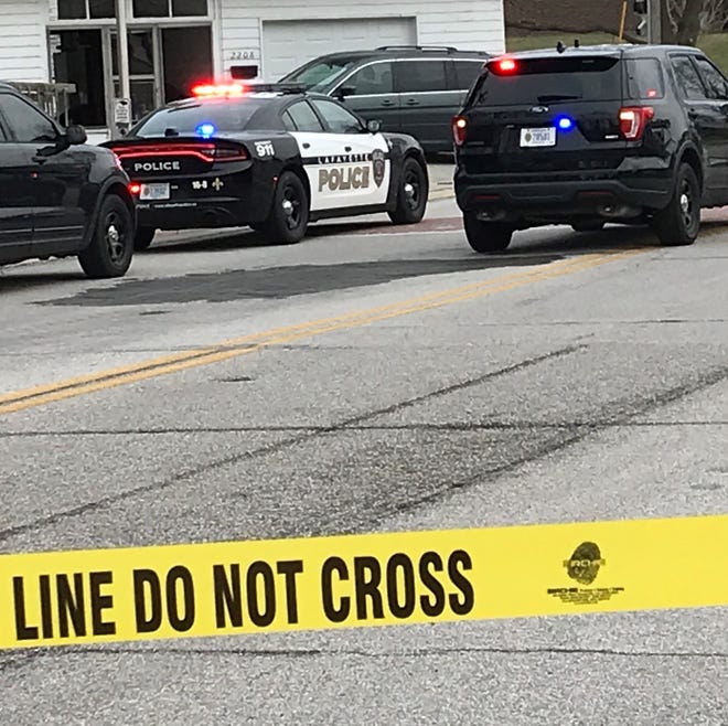 Lafayette police closed a section of State Street on Monday, Jan. 20, 2019, as they investigated after a police officer shot and killed a man at the corner of 23rd and State streets. LPD officers say they were responding to a 911 call about a man at that intersection with a gun.