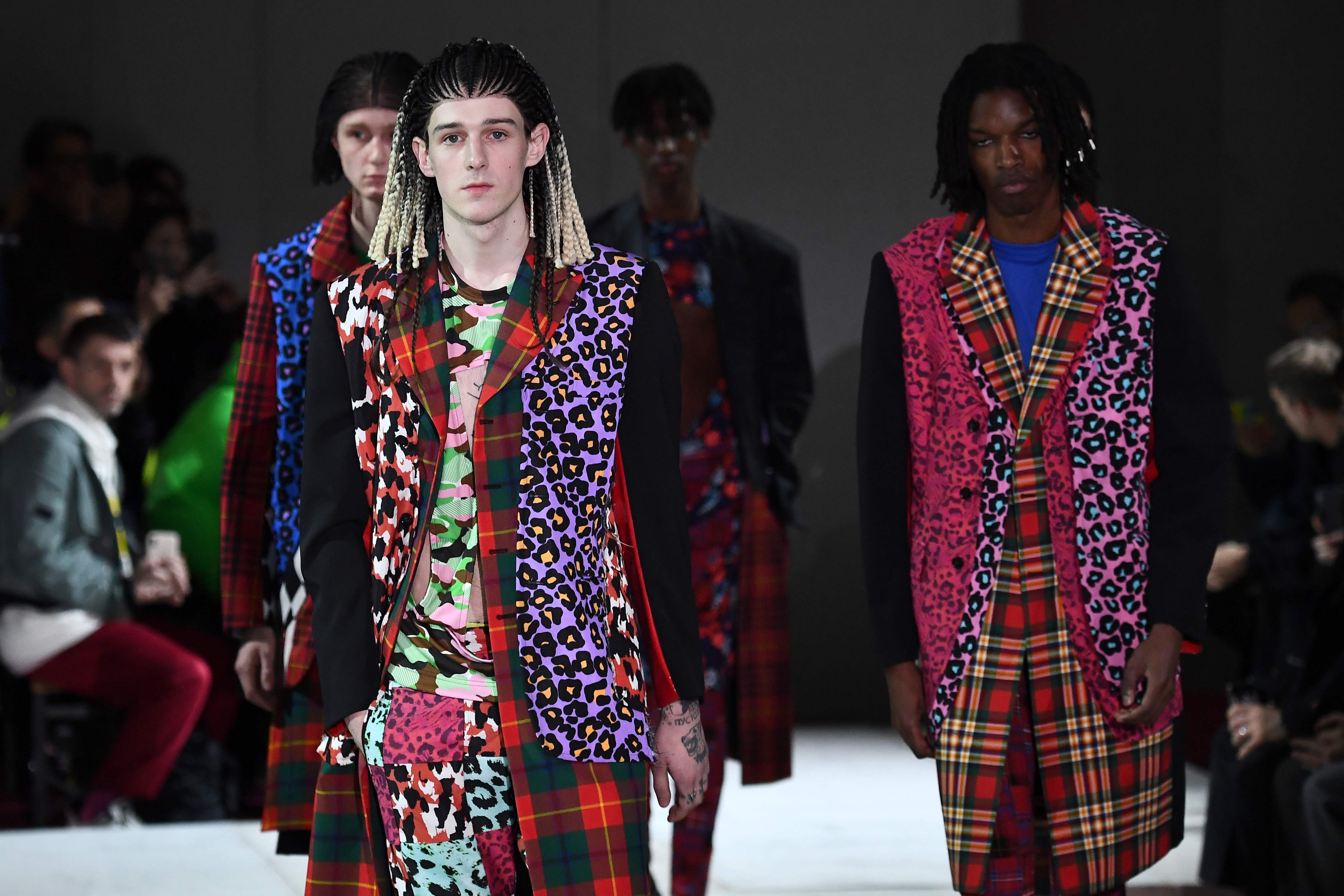 comme des garcons fashion show