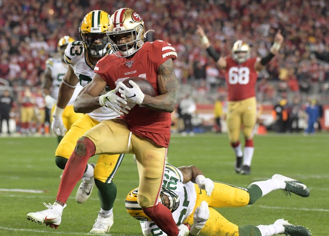 Former Purdue Rb Raheem Mostert Carries San Francisco 49ers To Super Bowl Appearance