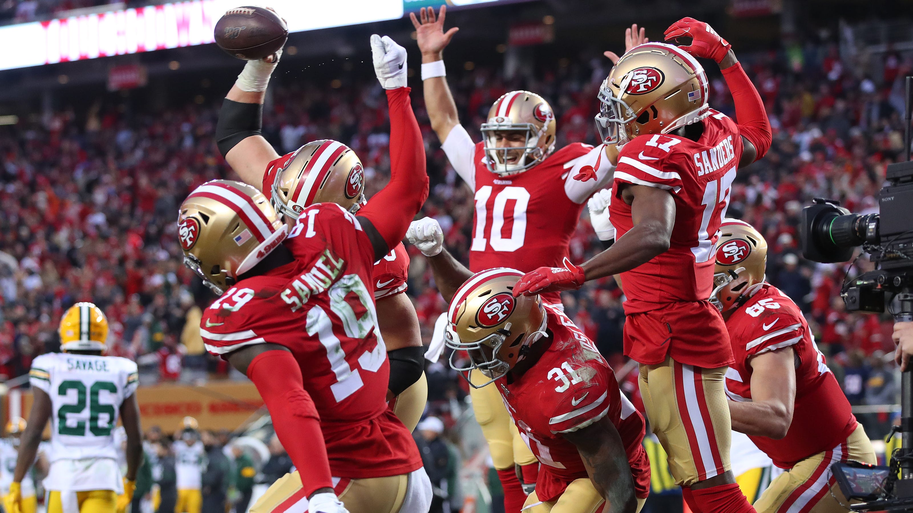 49ers smash Packers in NFC championship game to reach Super Bowl LIV