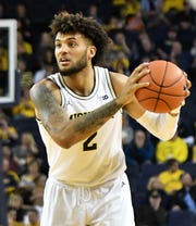 Michigan forward Isaiah Livers hasn't played in over a month because of a groin injury.