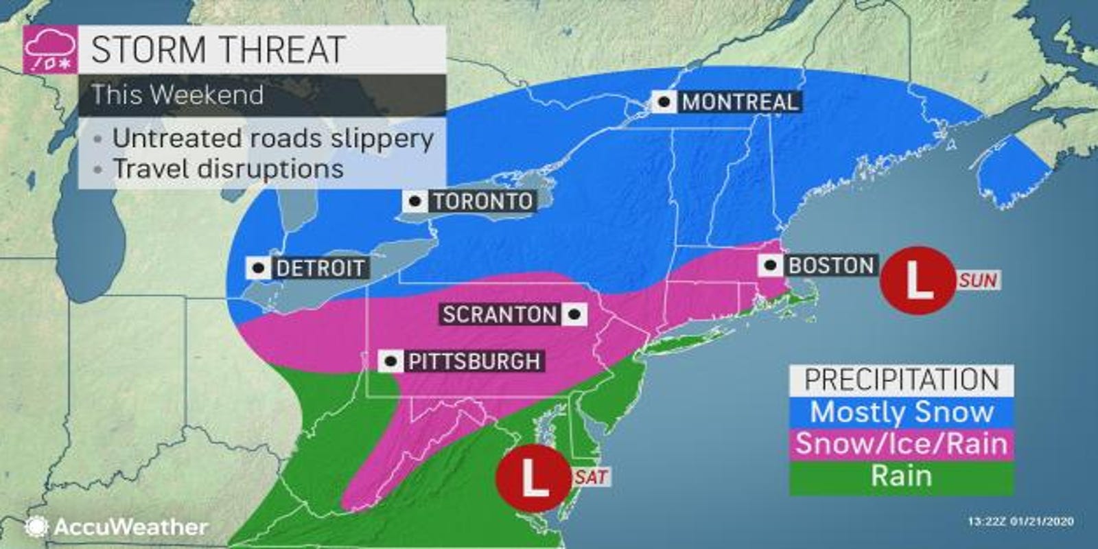 Snow Forecast Another Weekend Winter Storm Headed For Central Pa
