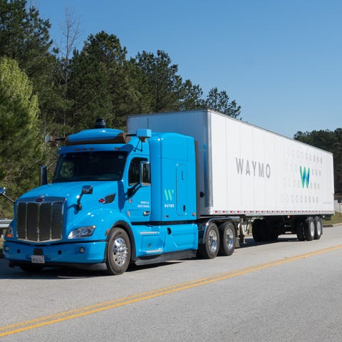 Waymo is testing self-driving trucks around the co