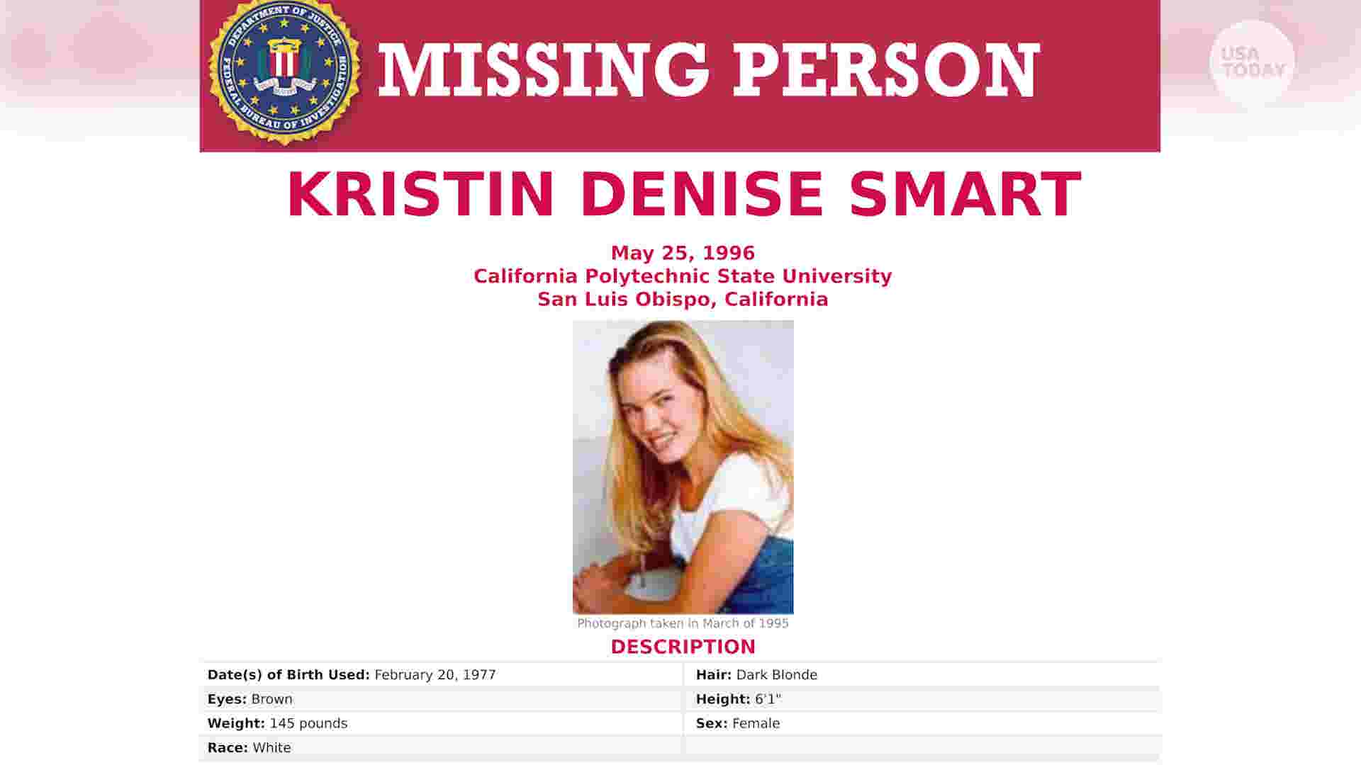 Kristin Smart: Cal Poly student still missing since 1996