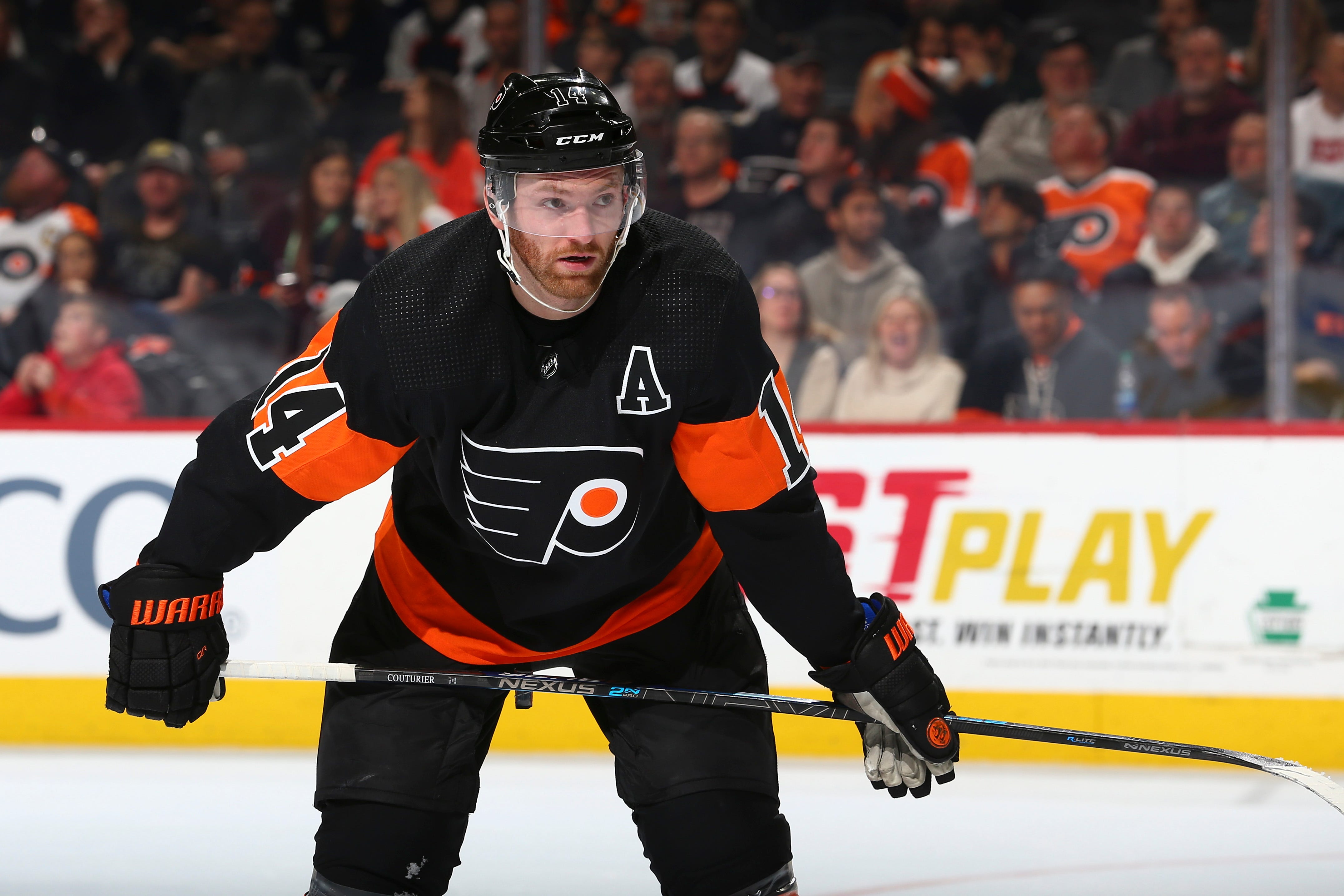 See Flyers' first goal in NHL game 