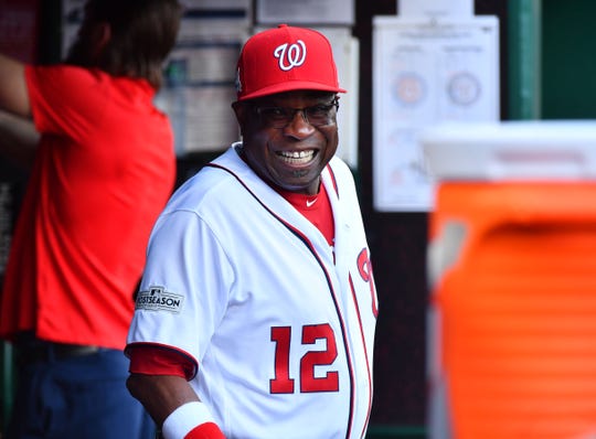Baker most recently spent two seasons (2016-2017) as the Nationals' manager