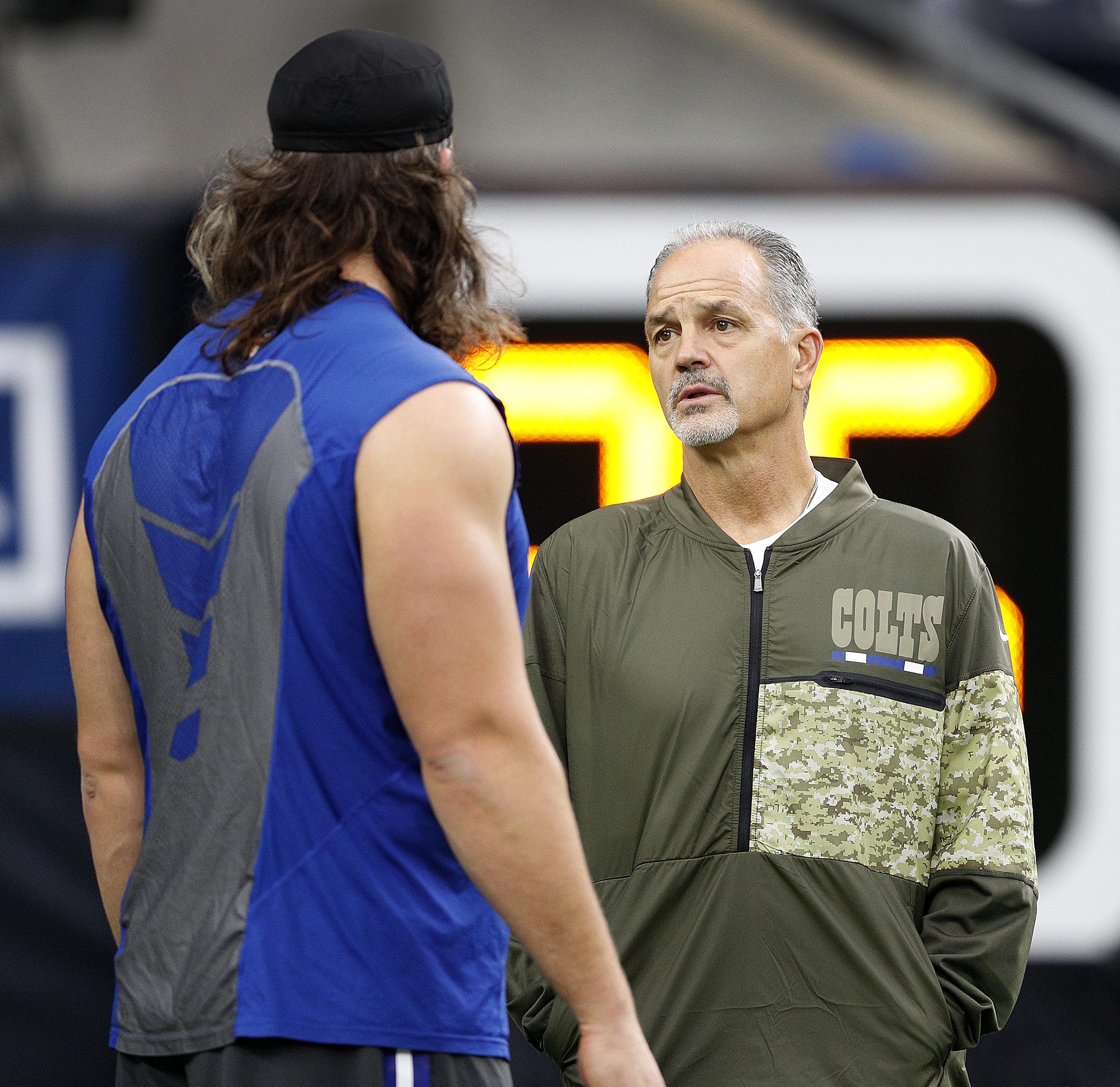 Ex-Colts coach Chuck Pagano on Urban Meyer: 'Don't know how I could walk into that building'