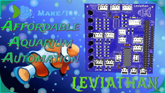 Brandon Schreiber's circuit board is called Leviathan after the mythical sea monster.
