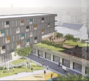 A 57-unit apartment development planned for Milwaukee's Harambee neighborhood is proceeding.