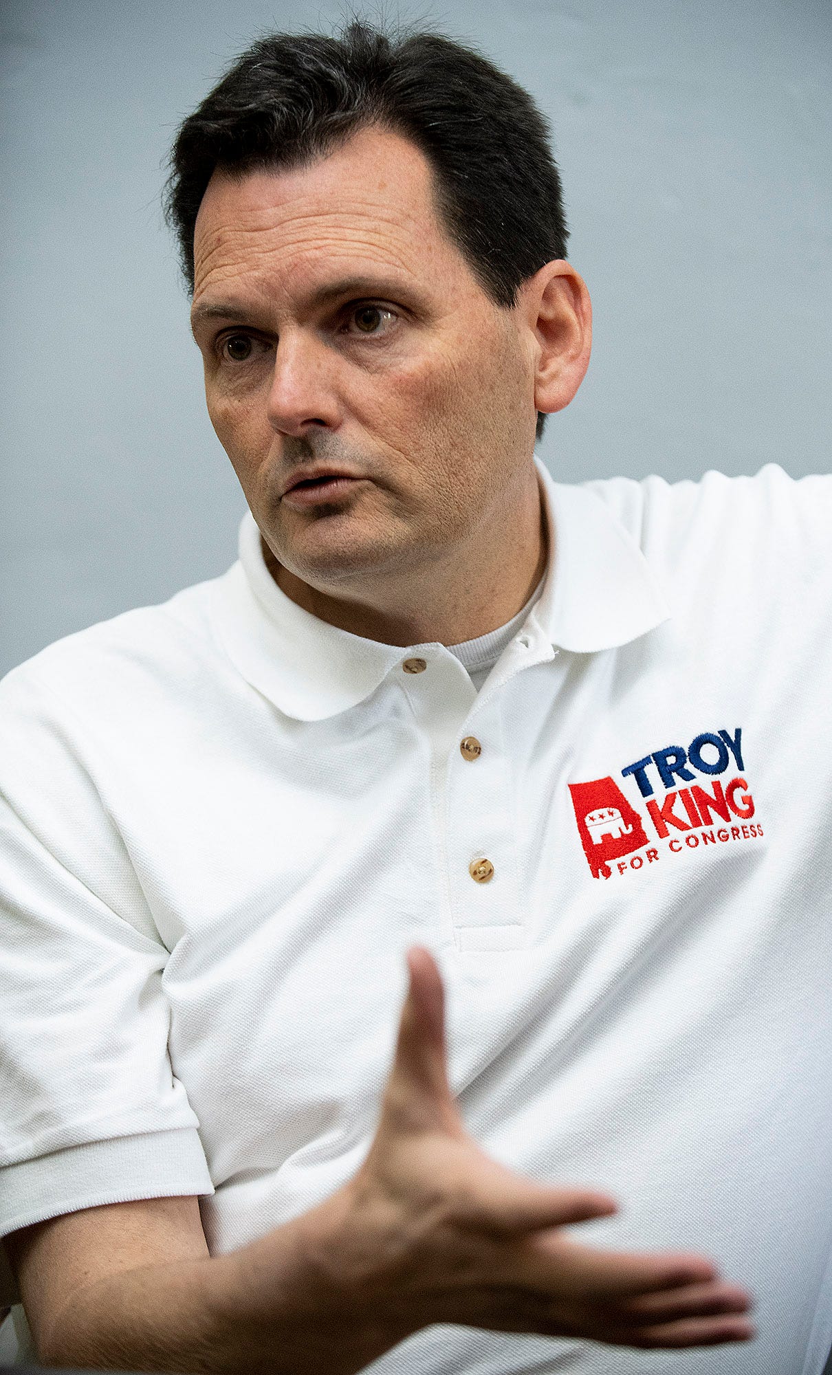 Troy King's campaign D.C. criticism and promises of economic development