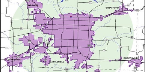 These maps show how the city's boundaries have expanded since 1950