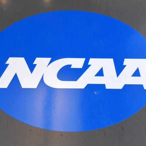NCAA logo during the NCAA Indoor Track and Field C