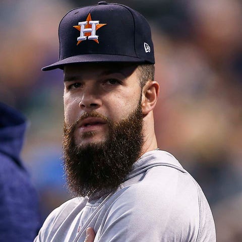 Dallas Keuchel, now with the White Sox, won a Worl