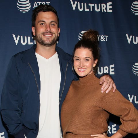 Tanner Tolbert and Jane Roper attend the Vulture F