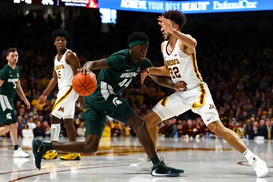 Michigan State Basketball Beats Minnesota To End Road Loss Streak