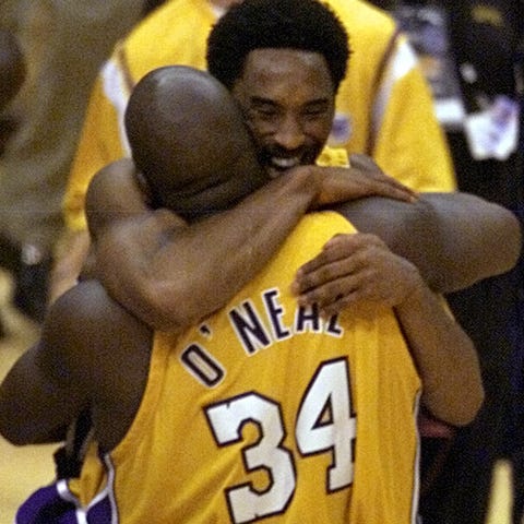 6/19/2000: Los Angeles, CA:  The Lakers Kobe Bryan