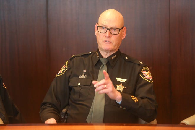 Sheriff Jim Neil speaks with The Enquirer's Editorial Board about his campaign on Monday January 27, 2020.