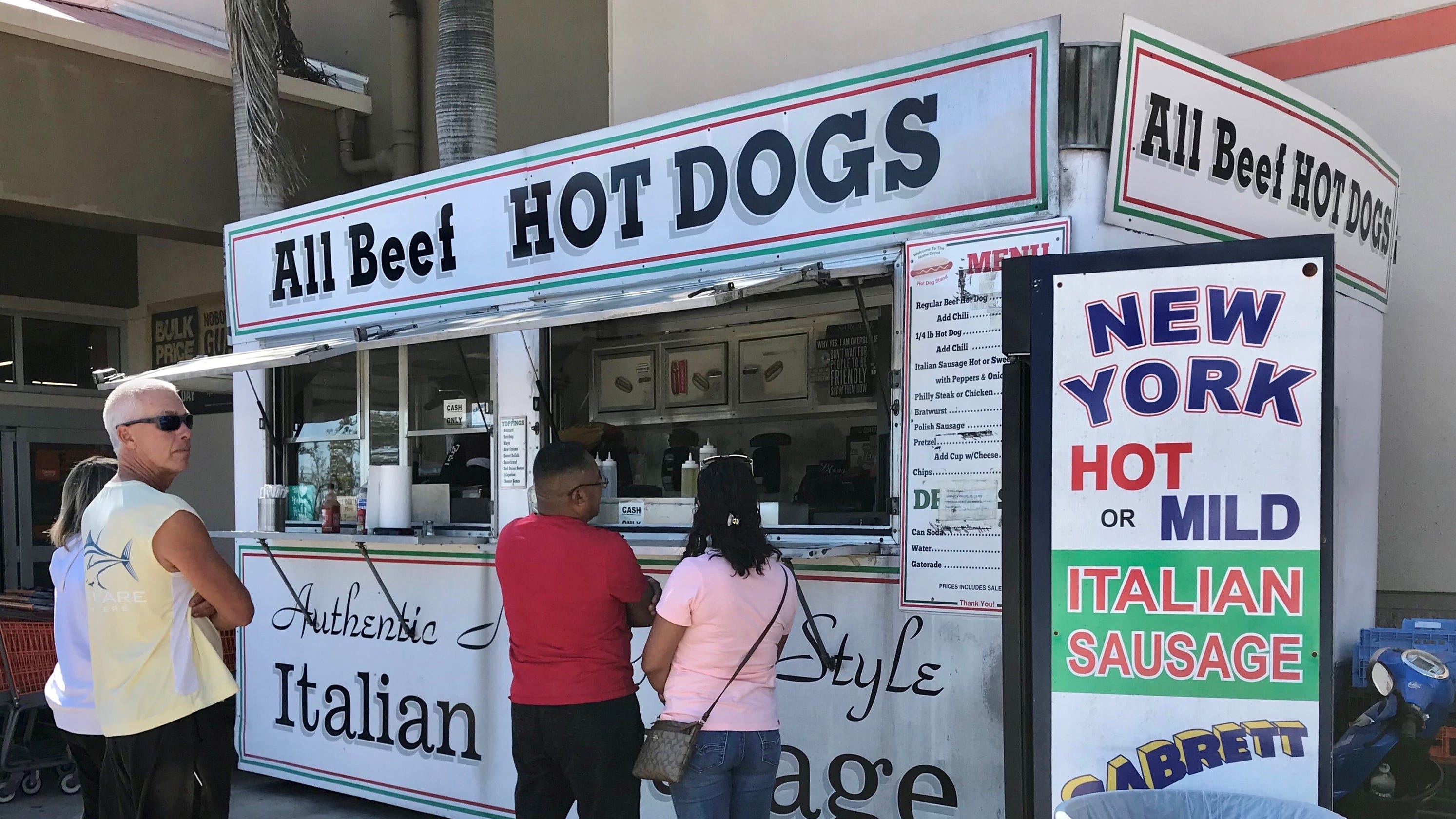 At A Home Depot Sausage Truck A Taste Of Ballpark Magic