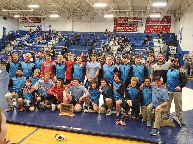 Union County wrestlers won the KYWCA State Duals in the small school division for the ninth consecutive year.