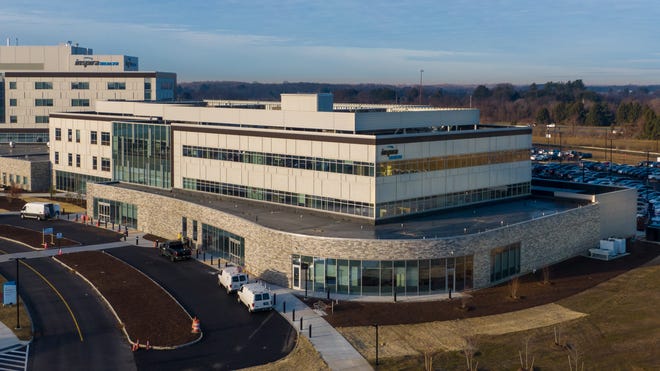 Inspira Health expects to open its new Mullica Hill cancer treatment center in February. The center is attached to Inspira's new hospital on Routes 322 and 55.