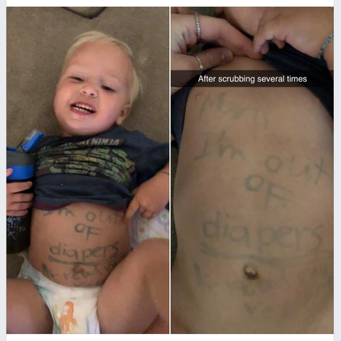 A screenshot showing Heather Chisum's Facebook pos